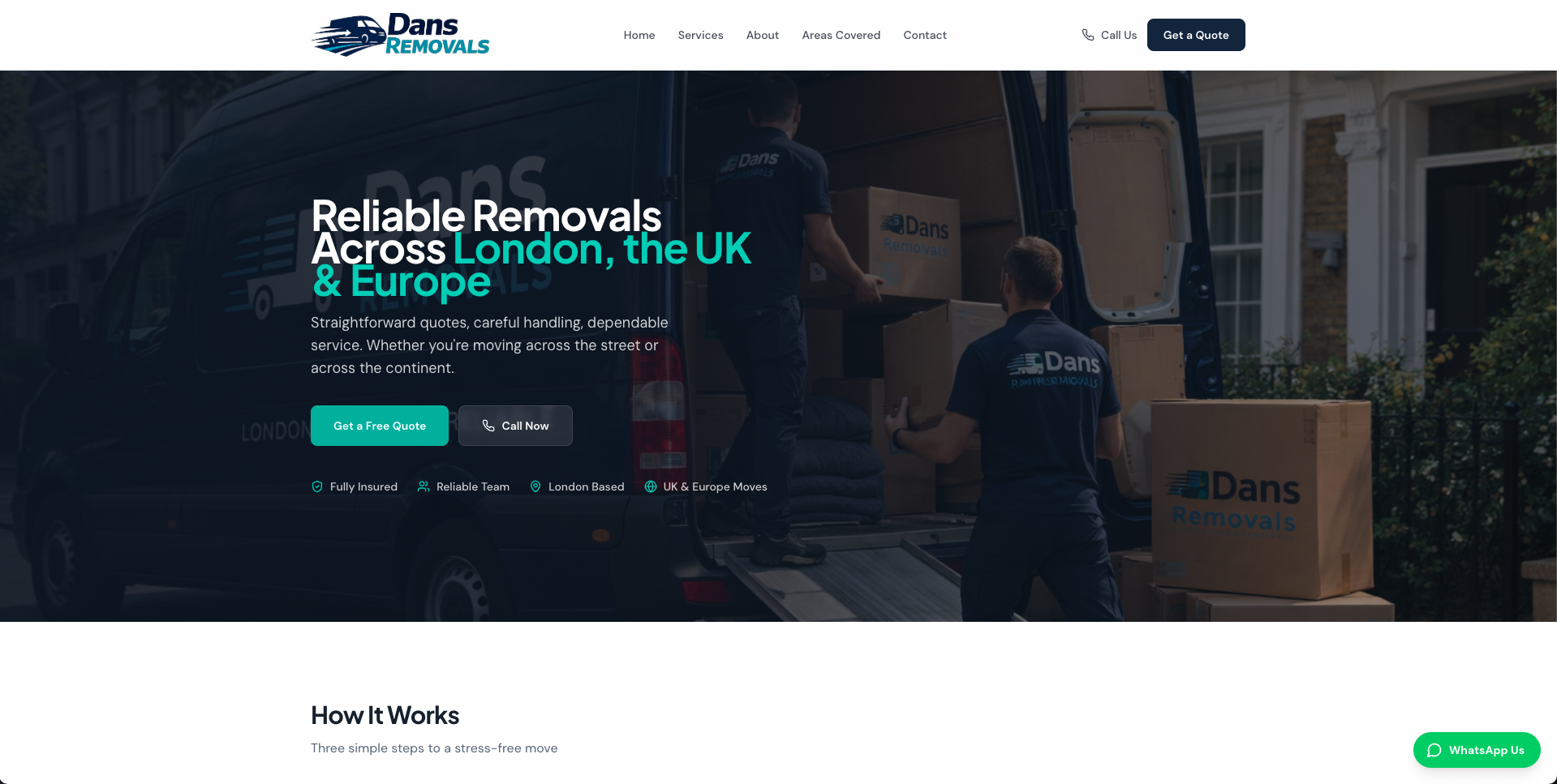 Dans Removals - Removals & Logistics